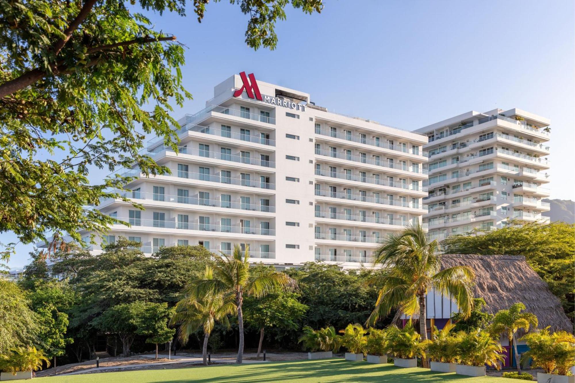 サンタ マルタ マリオット リゾート プラヤ ドルミーダ サンタ・マルタ エクステリア 写真 Marriott Cancún Resort
