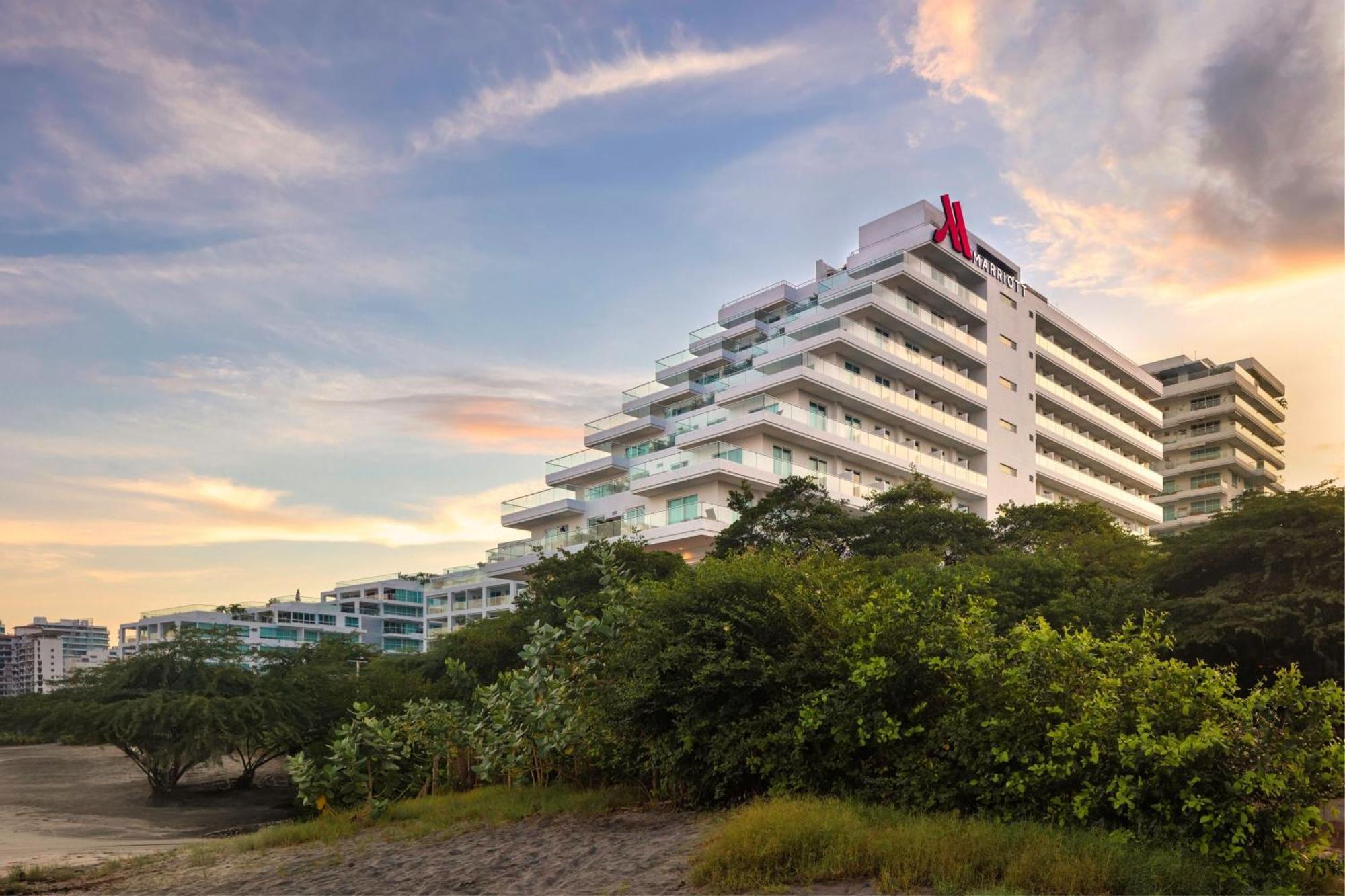 サンタ マルタ マリオット リゾート プラヤ ドルミーダ サンタ・マルタ エクステリア 写真 The Marriott Cancun Resort