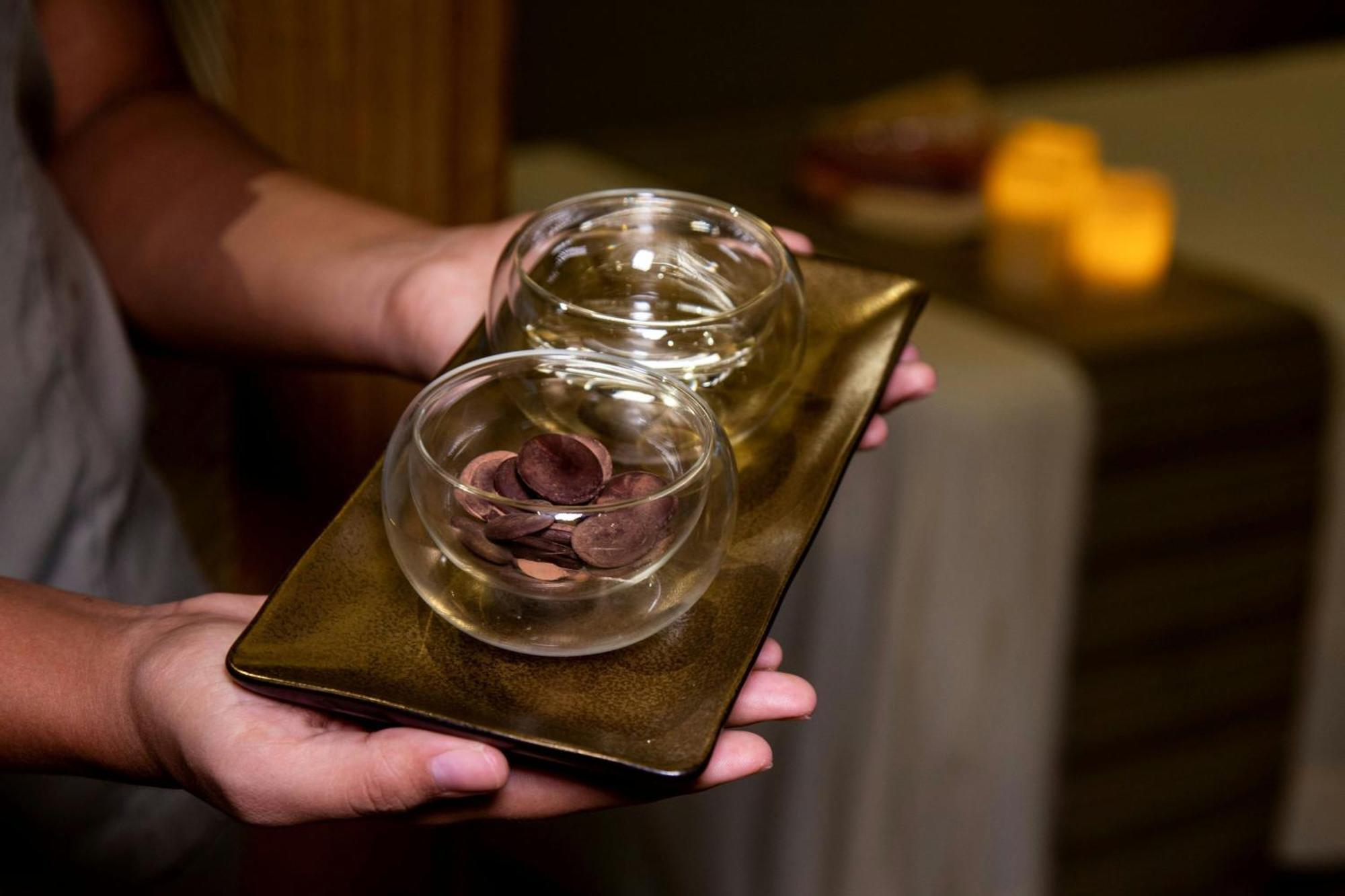 サンタ マルタ マリオット リゾート プラヤ ドルミーダ サンタ・マルタ エクステリア 写真 A chocolate tasting
